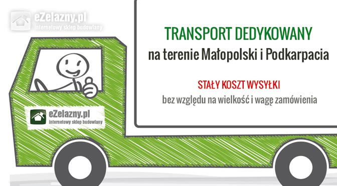 Transport dedykowany farb do betonu