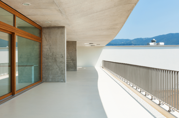 AKSILBET POSADZKA NIEBIESKI RAL5012 1L – farba do betonu